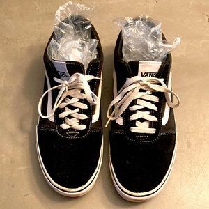 Vans Old Skool Asphalt black Men's Skate Canvas Suede Shoes Size 10.5